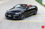Mercedes-Benz C-Class Cabriolet on Vossen Wheels (VFS10) 2017 года